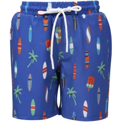 Badeshorts med print Sharks