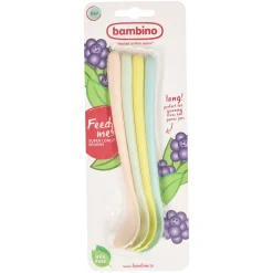 Bambino feed me super long 4pk skje