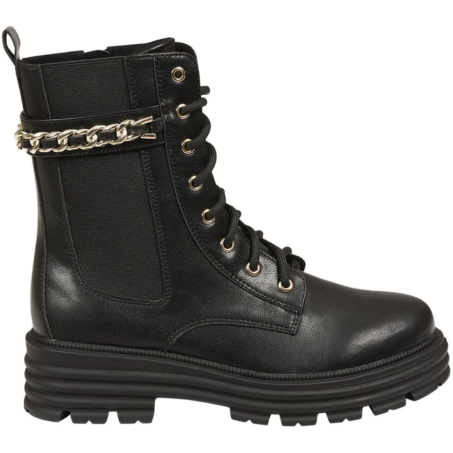 Boots med snøring og glidelås Luovette