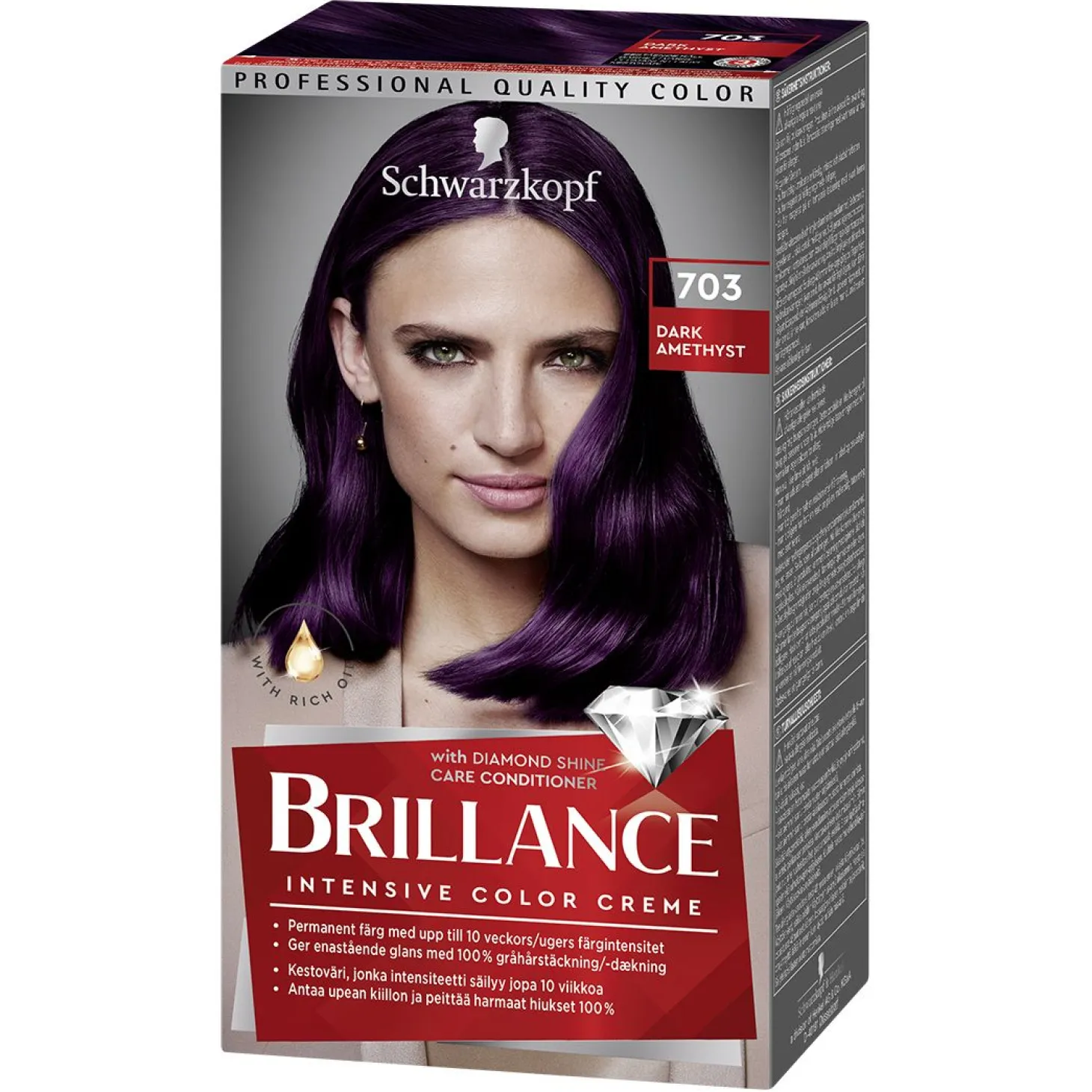 Brillance permanent hårfarge