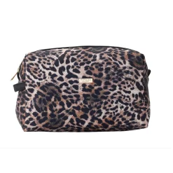 Classic Toalettmappe til Dame Leopard Stor