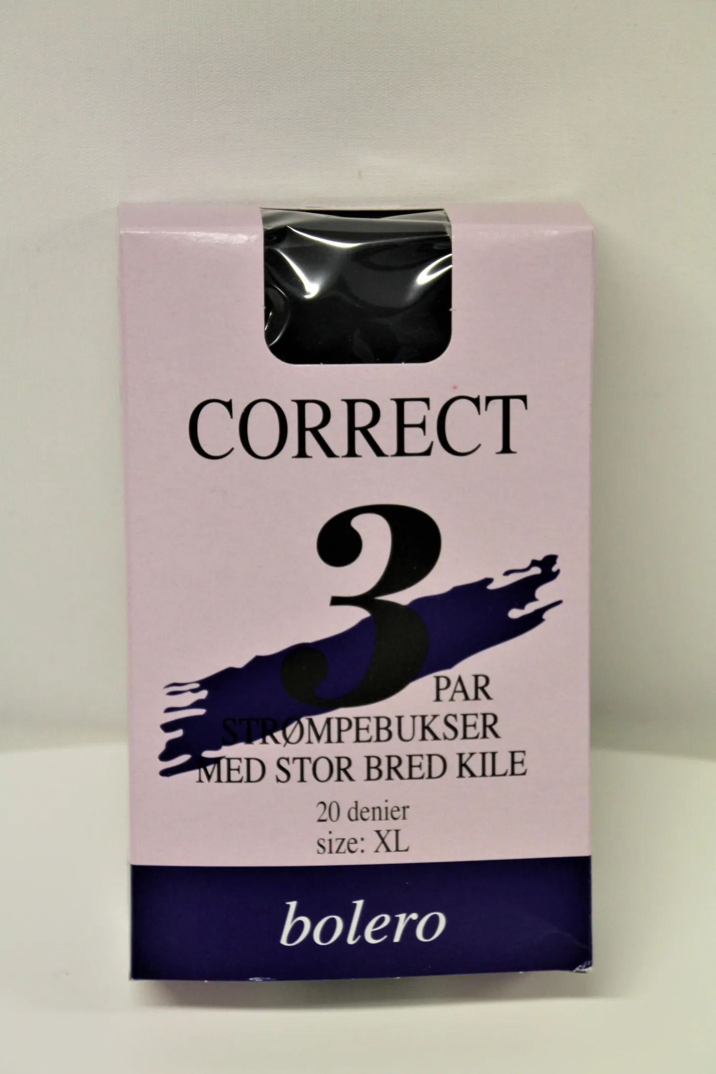 Correct Bolero 3pk strømpebukse