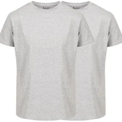 David Casual T-shirt 2 pk rund hals