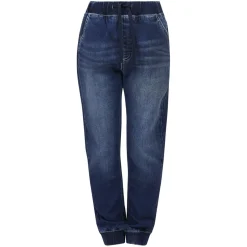 Denim joggers