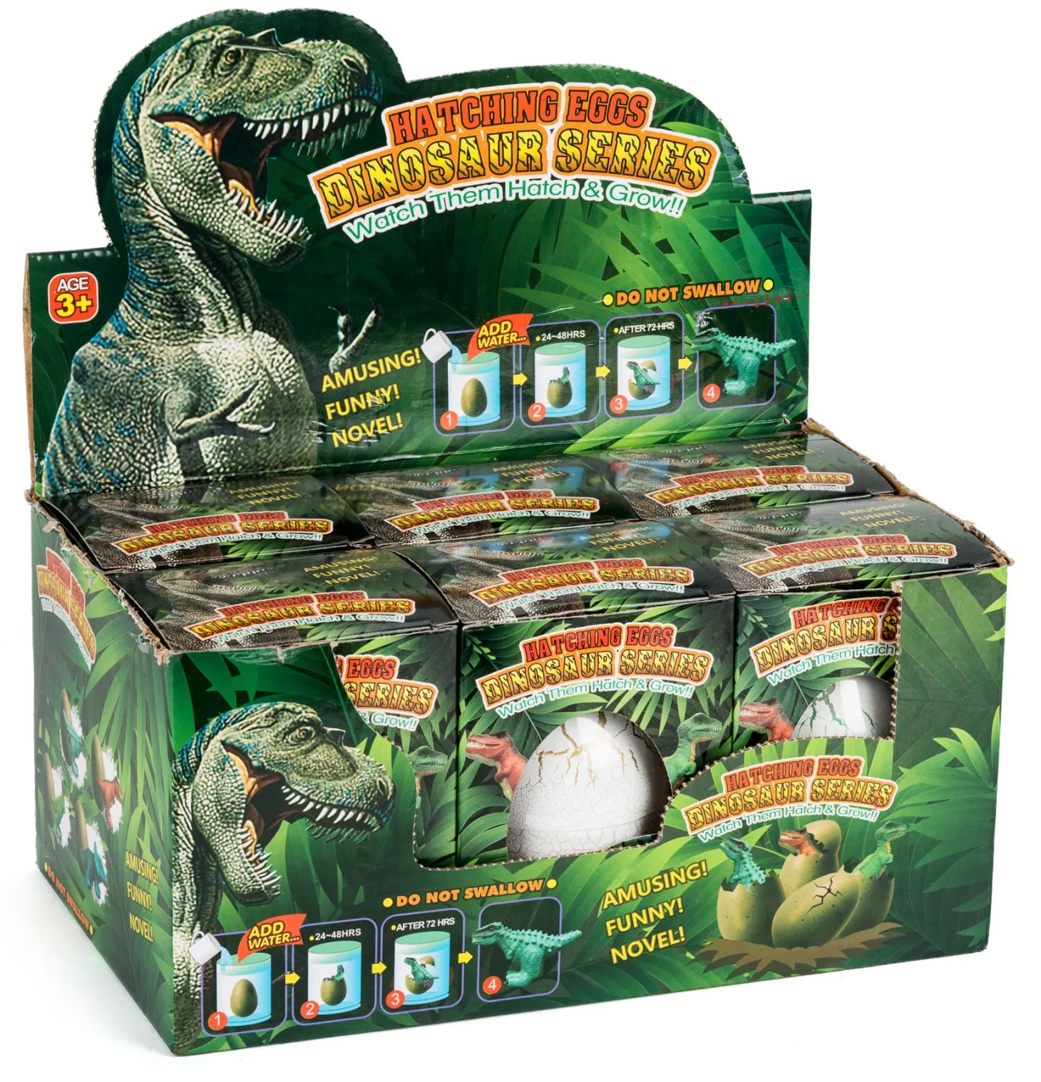 Dinosauregg voksende