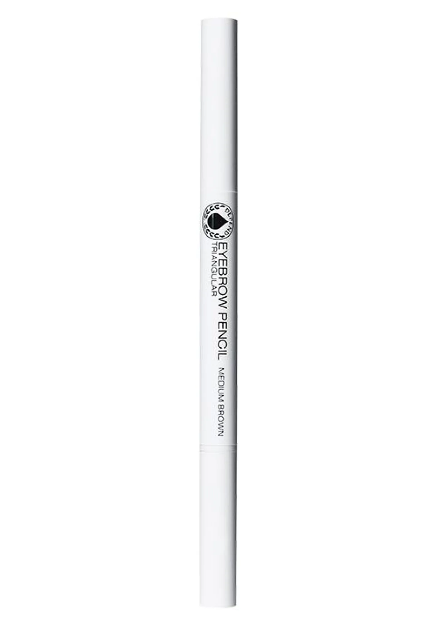 Eyebrow pencil triangular