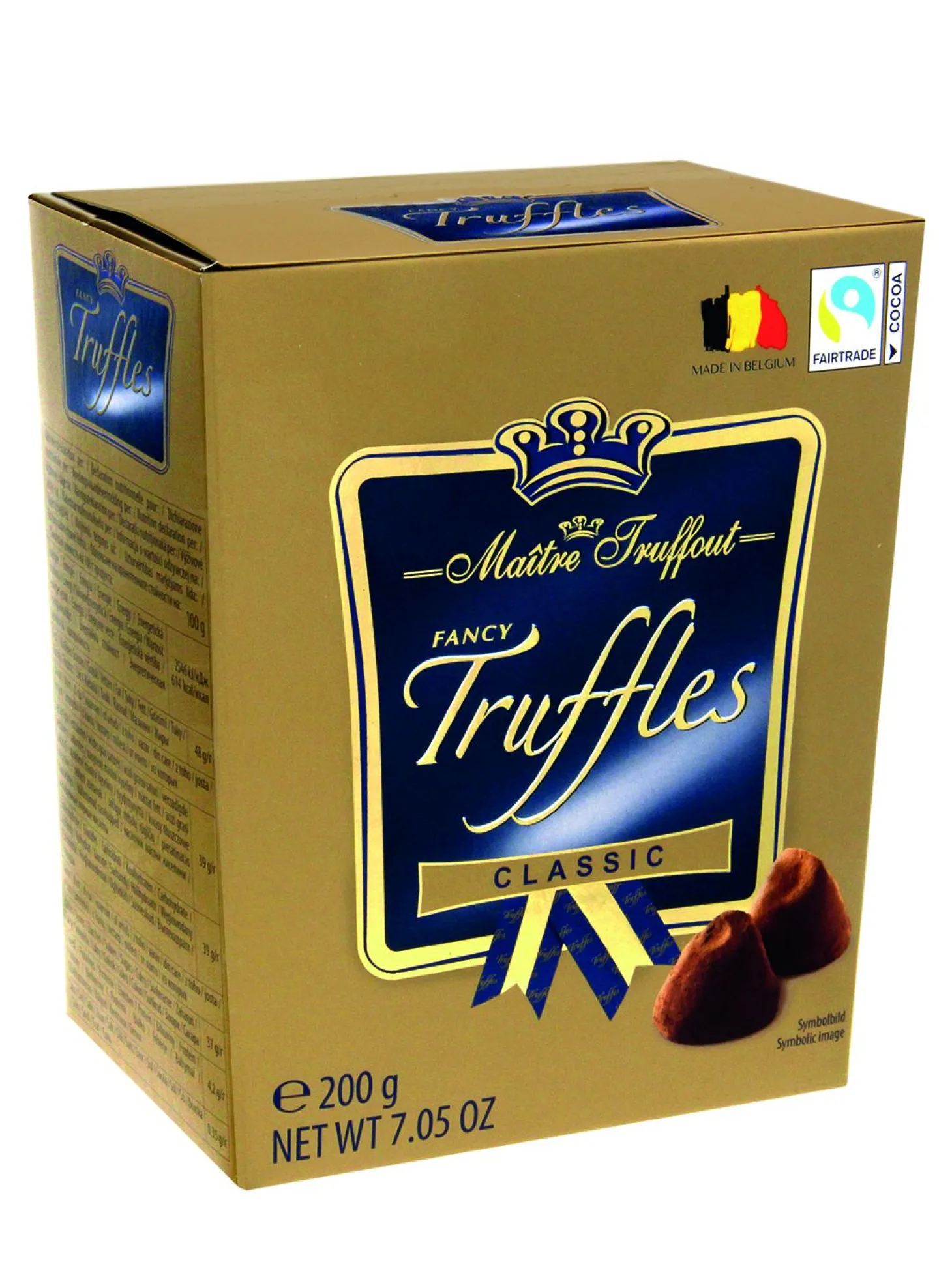 Fancy gold truffles 200 gr