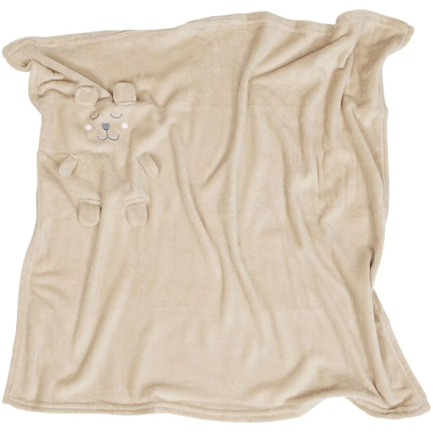 Fleeceteppe Teddy 80x80cm