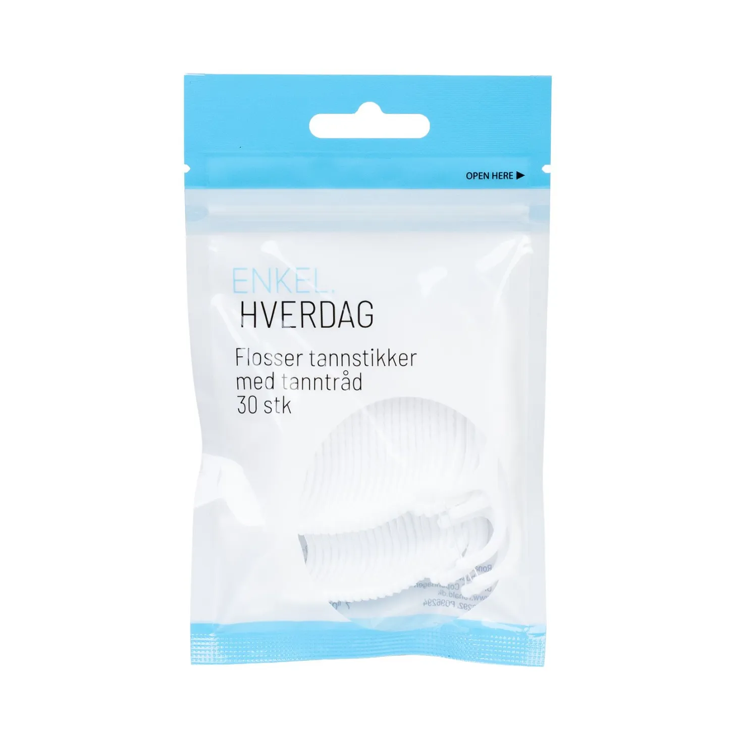 Flosser tannstikker med tanntråd