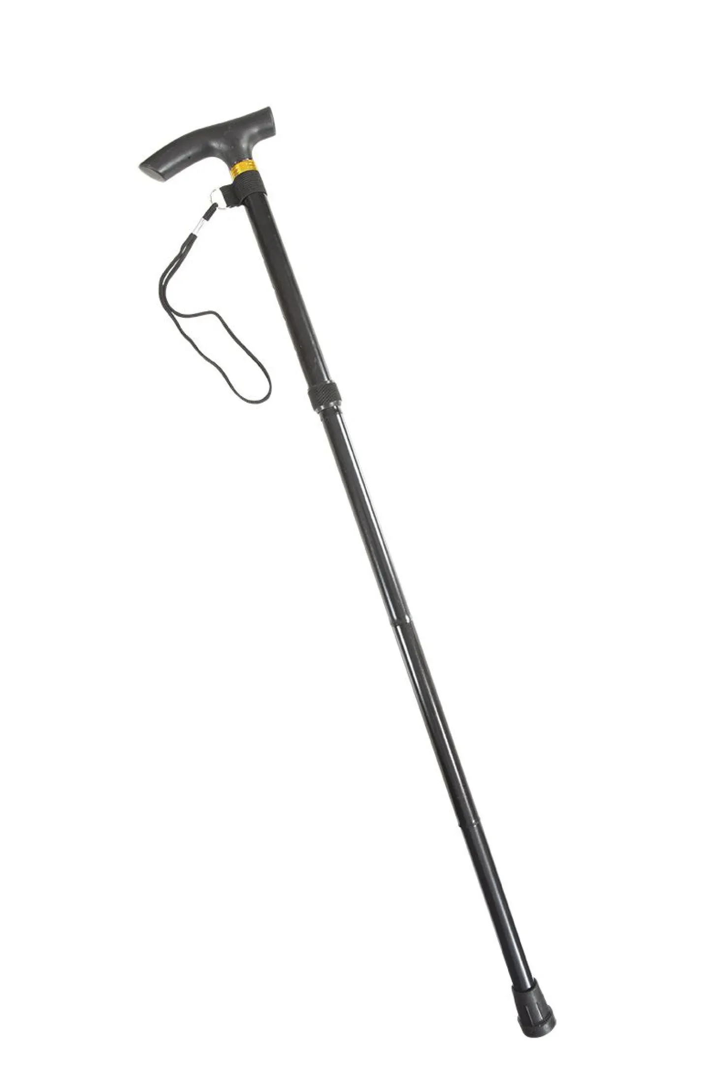 Foldbar spaserstokk med sklisikker tupp