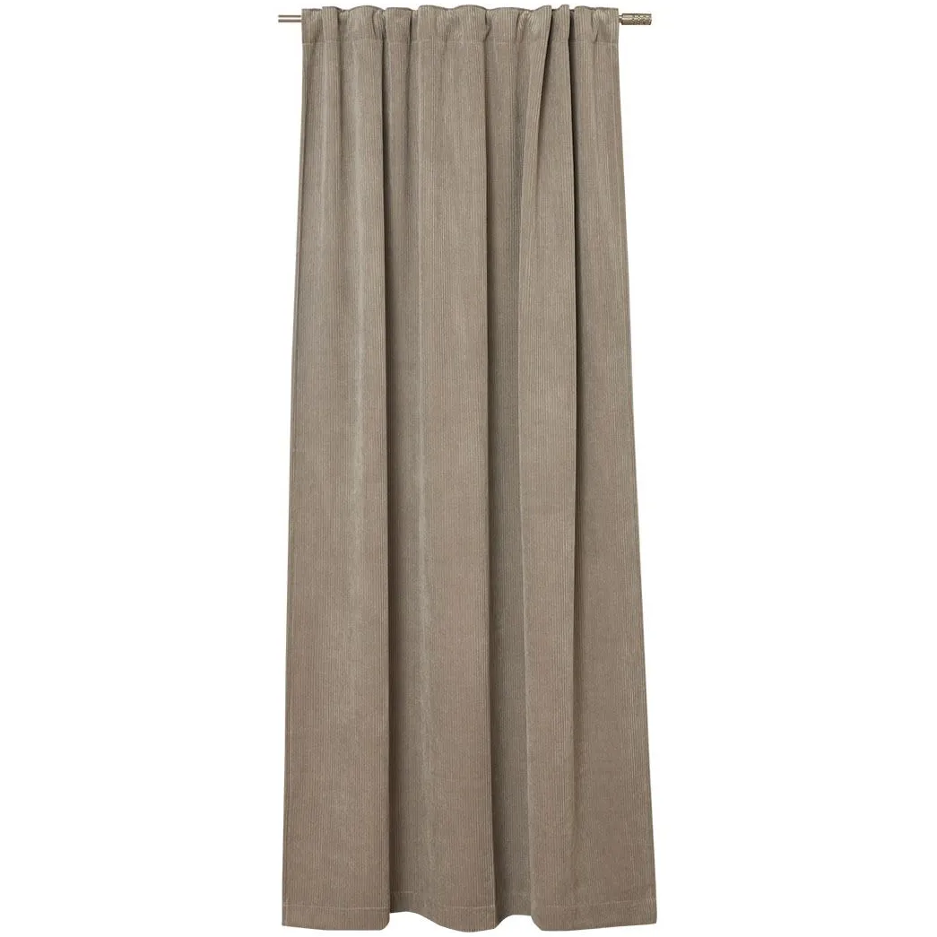 Gardin kordfløyel 220 Monokrom