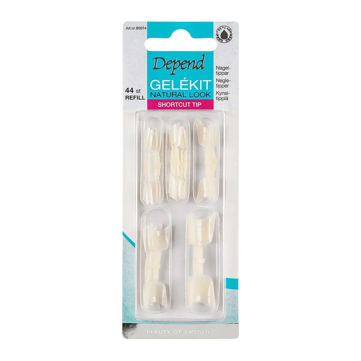 Gelekit falske negler refill