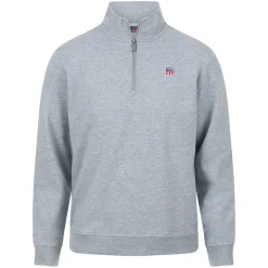 Genser med half zip Glyn