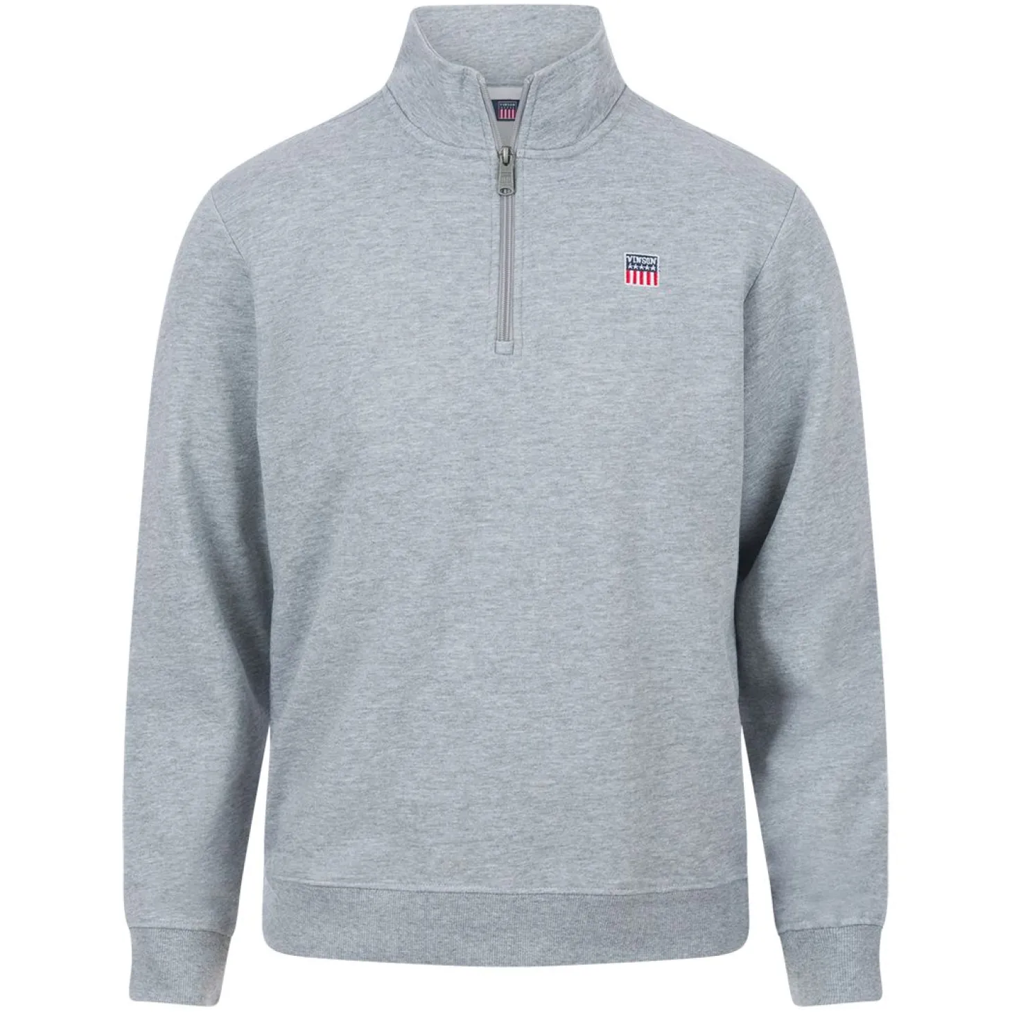 Genser med half zip Glyn