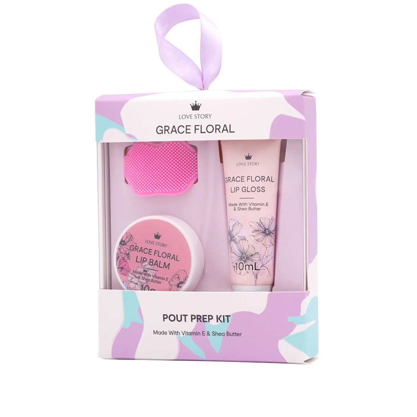 Grace Floral Pout Prep Kit
