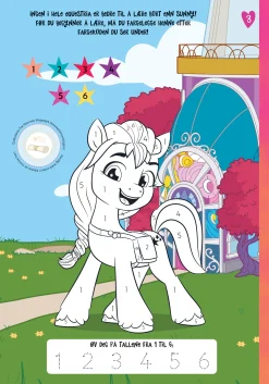 Gøy å lære 123 My Little Pony med klistremerker