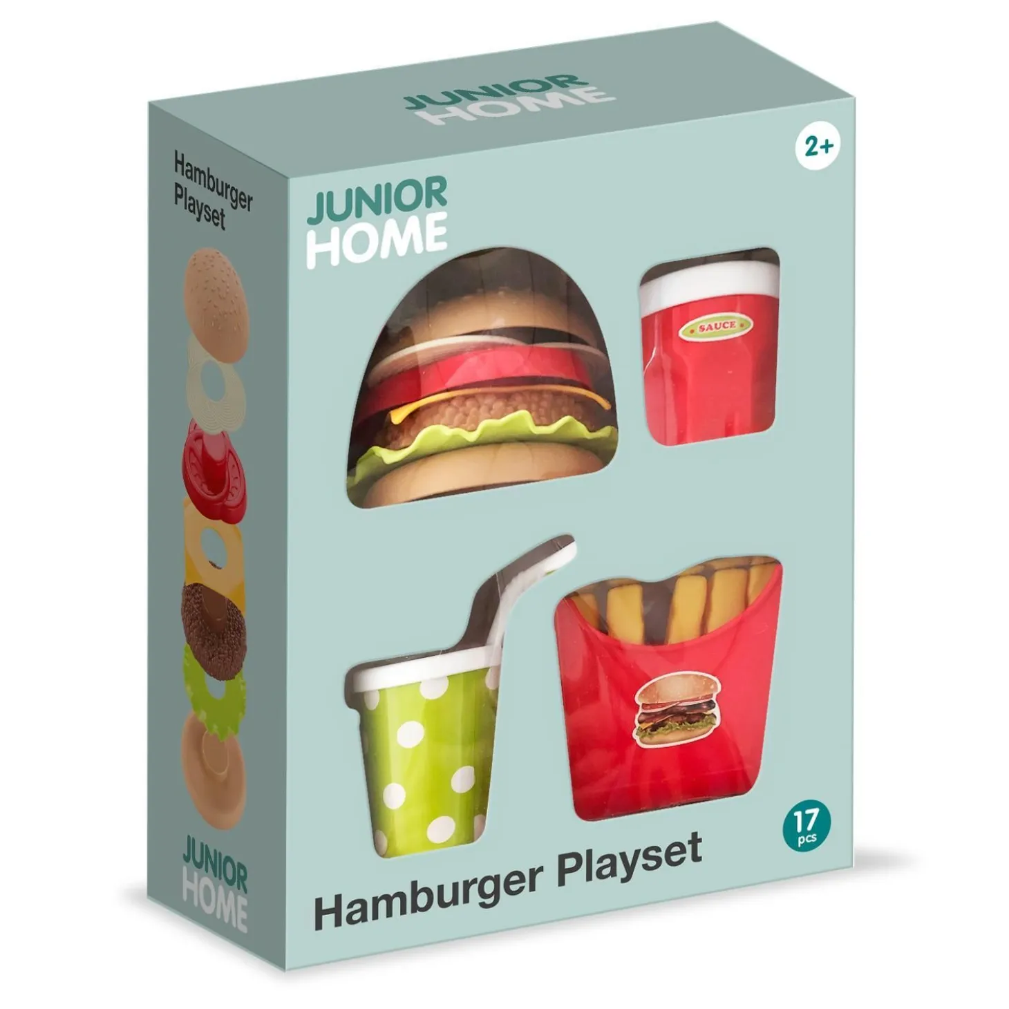 Hamburger lekemat sett