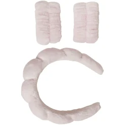 Headband and wrist wash band