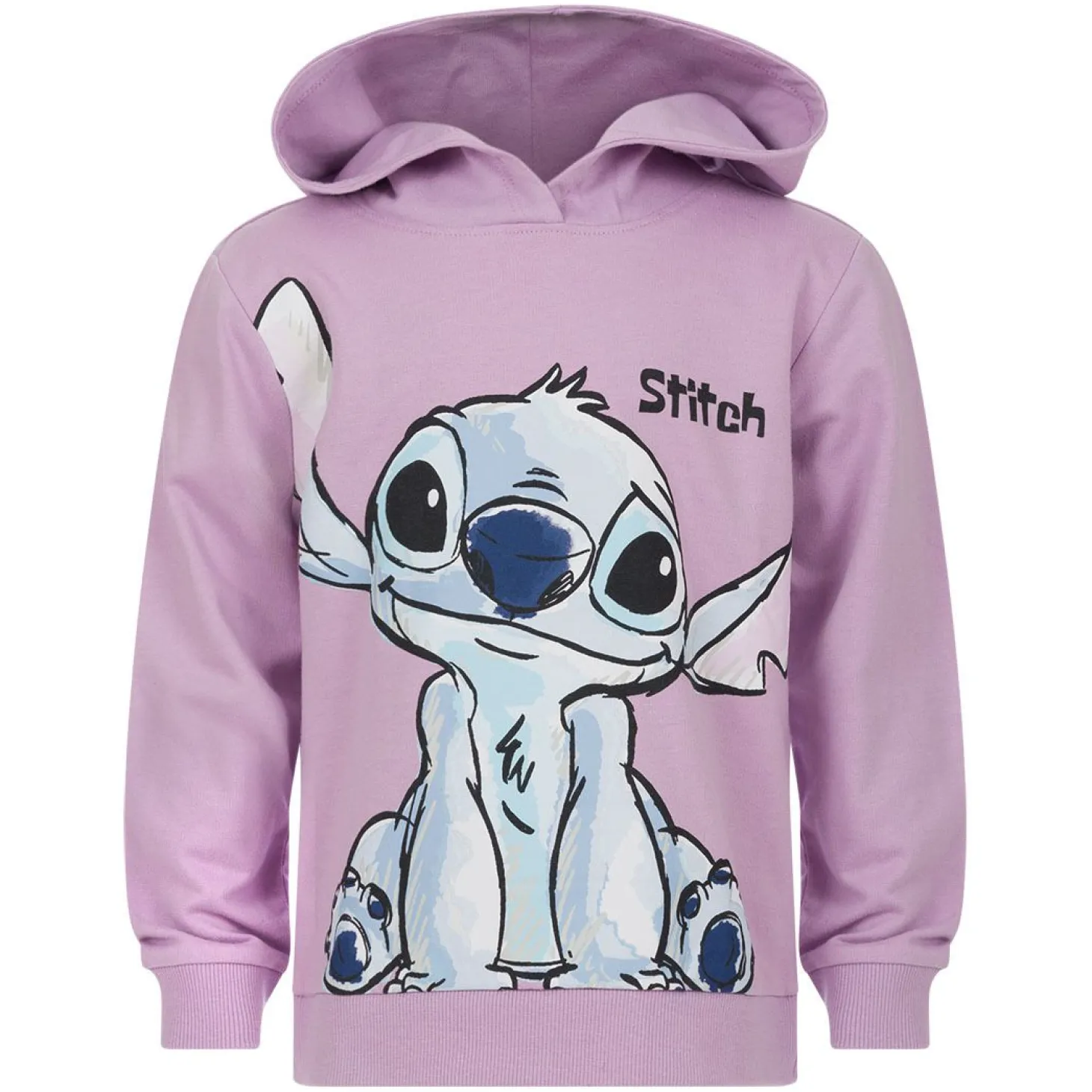 Hettegenser med søtt Stitch print