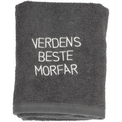 Håndkle med tekst