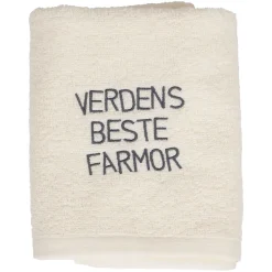 Håndkle med tekst