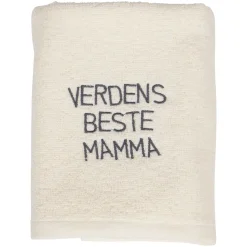Håndkle med tekst