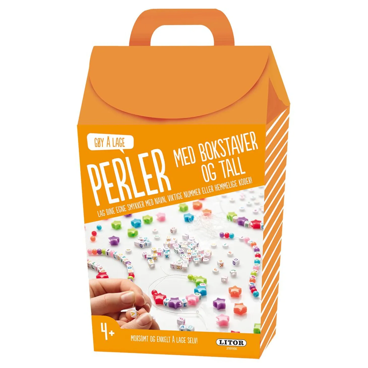Hobbyeske Gøy å lage perler med bokstaver og tall