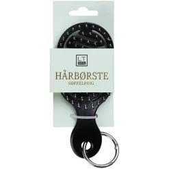 Hårbørste nøkkelring