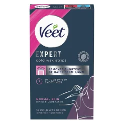 Hårfjerning voksstrips Expert CWS BIKINI&UNDERARM 16STX12
