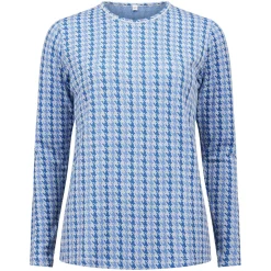 Jacquard rutemønstret topp