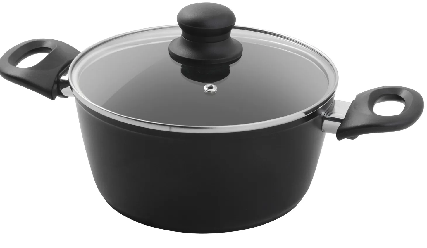 Kasserolle med lokk 2,5L