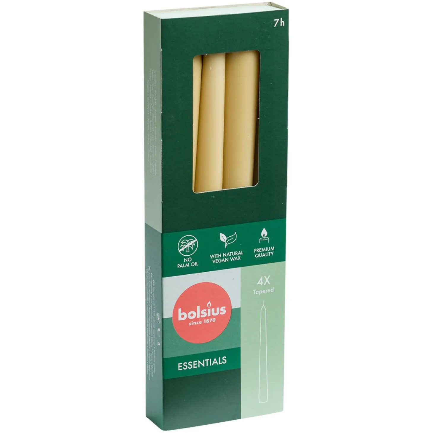 Kronelys 4 pk 24,5cm