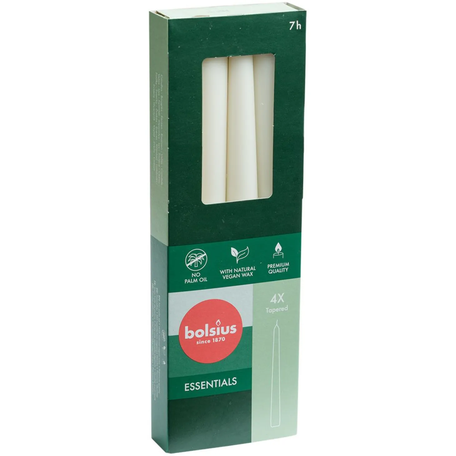 Kronelys 4 pk 24,5cm