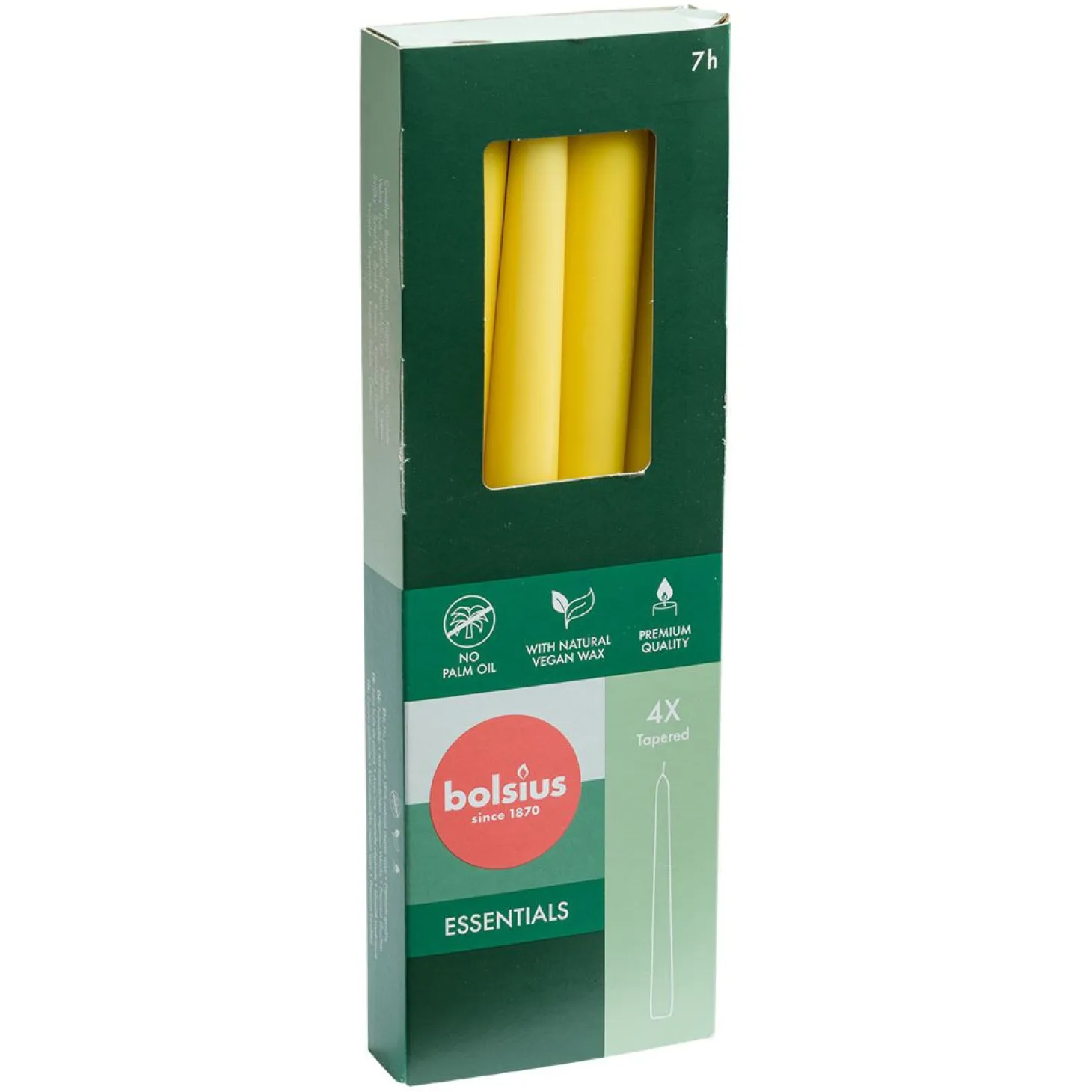 Kronelys 4 pk 24,5cm