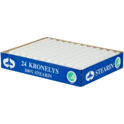 Kronelys 24pk 20cm