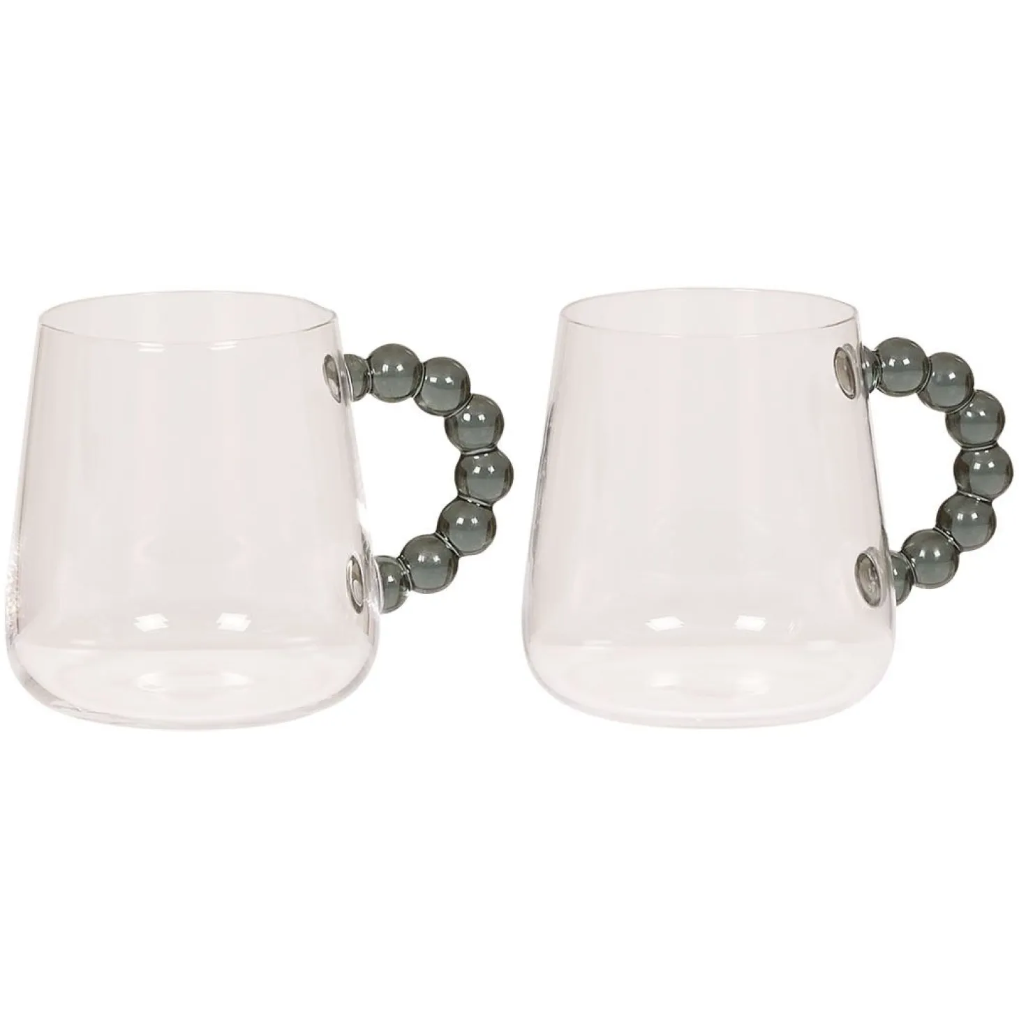 Krus med hank 2pk Pearls