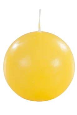 Kulelys stearin gul 8cm