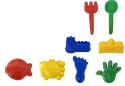 Lastebil med sandleker