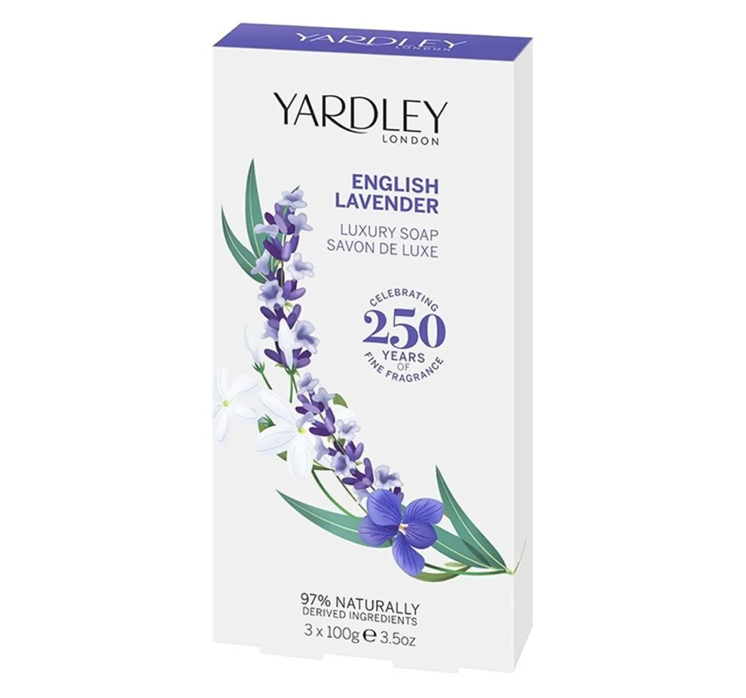 Lavendel 3pk såpe 100gr