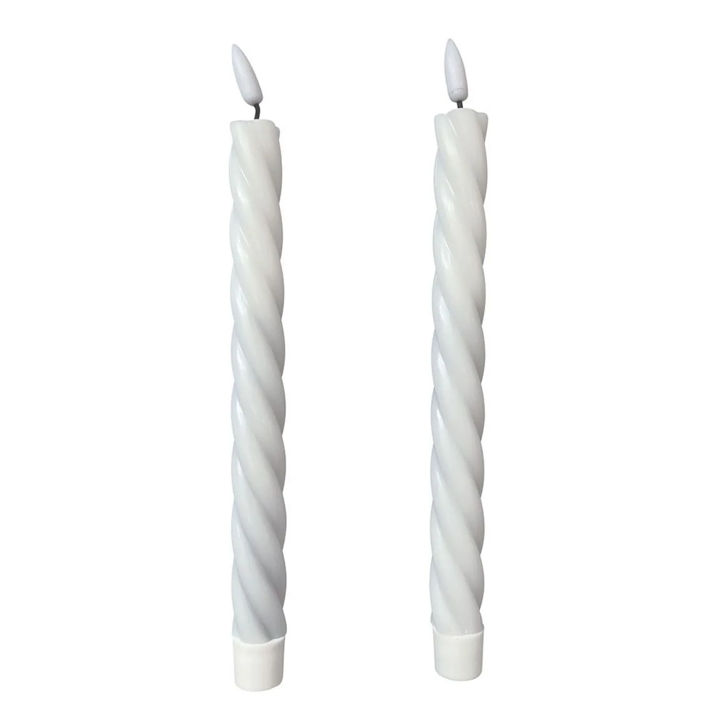 Led kronelys tvinnet 2pk Lullu