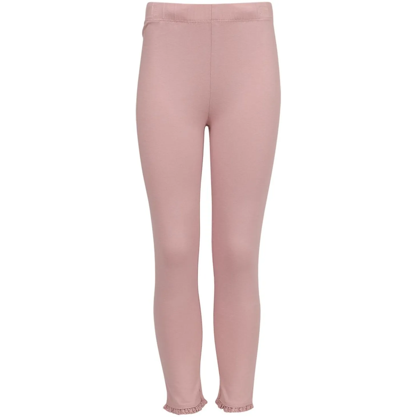 Leggings med blonder