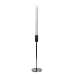 Lysholder Florine sølv 30cm