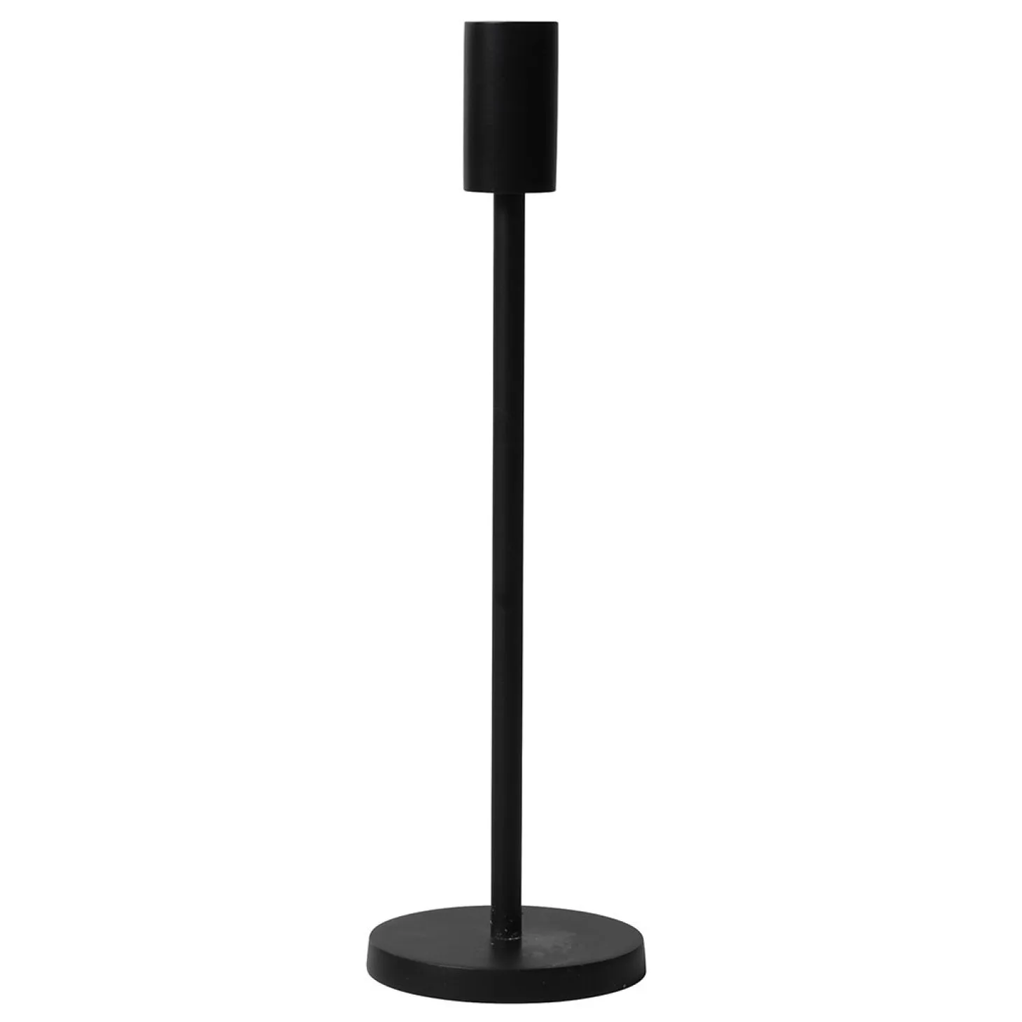 Lysholder Florine sort 30 cm