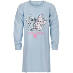 Nattkjole med søtt Angel og Stitch print