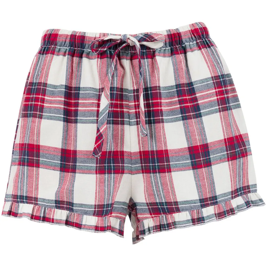 Nattshorts flanell