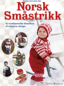 Norsk strikk småstrikk, strikkebok 127 sider