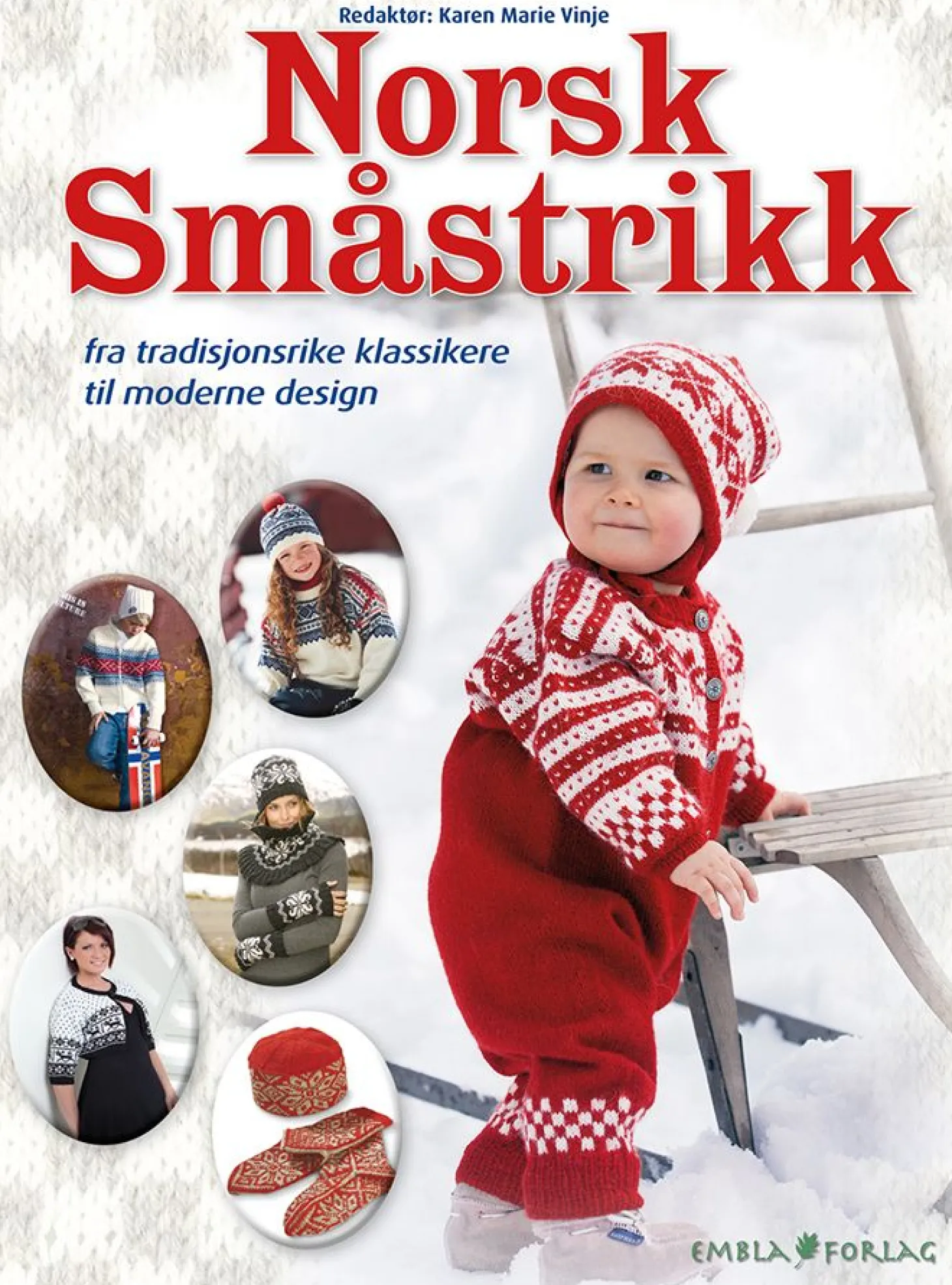 Norsk strikk småstrikk, strikkebok 127 sider