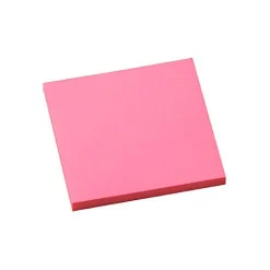 Notatblokk INFO 7,5x7,5cm  neon rosa