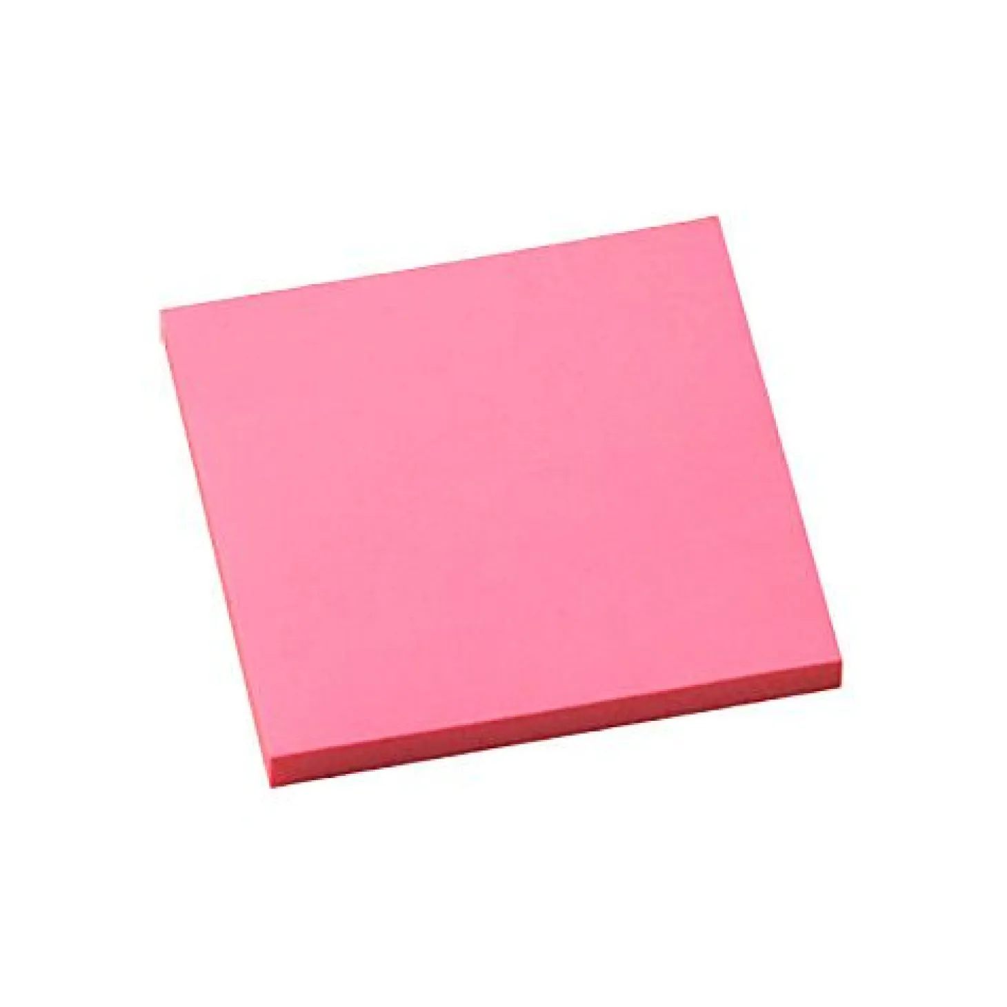 Notatblokk INFO 7,5x7,5cm neon rosa