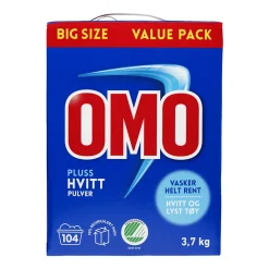 OMO Pluss Hvitt 3,7kg